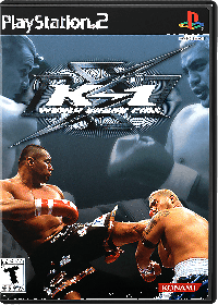 K-1 World Grand Prix Playstation 2 US box art